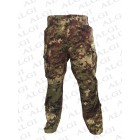 Nuovo Pantaloni Mimetico da Combattimento Antistrappo Vegetato con Trattamento IR